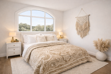 Shadow Rose Throw Blanket & Throw Rug — Luxury Woven Cotton Sofa Throw 160x200cm