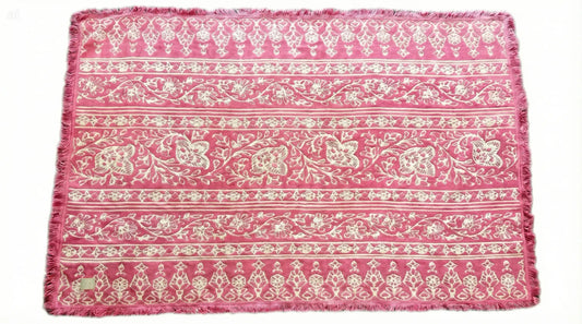 Zinnia Throw Blanket & Throw Rug — Luxury Woven Cotton Sofa Throw 160x200cm