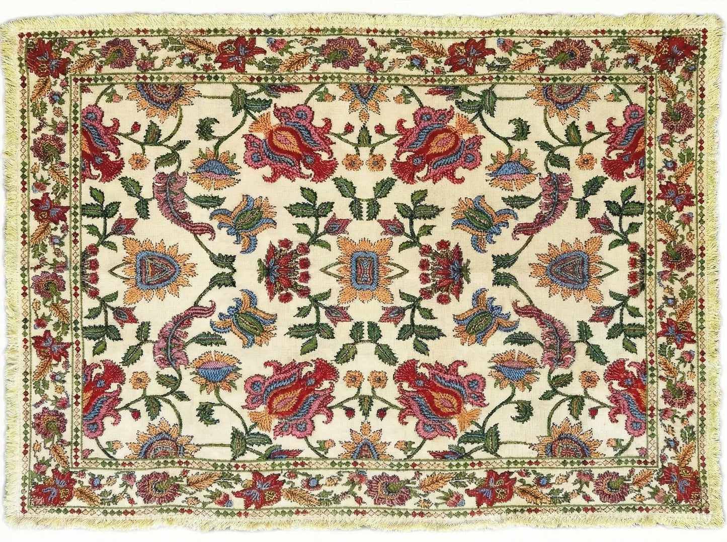 Dahlia Throw Blanket & Throw Rug — Woven Cotton Sofa Throw 160x200cm